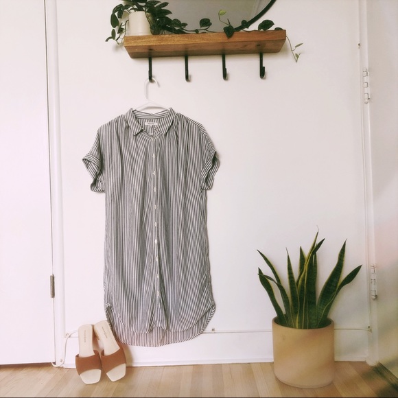 Madewell Central Shirtdress - M - Picture 2 of 8